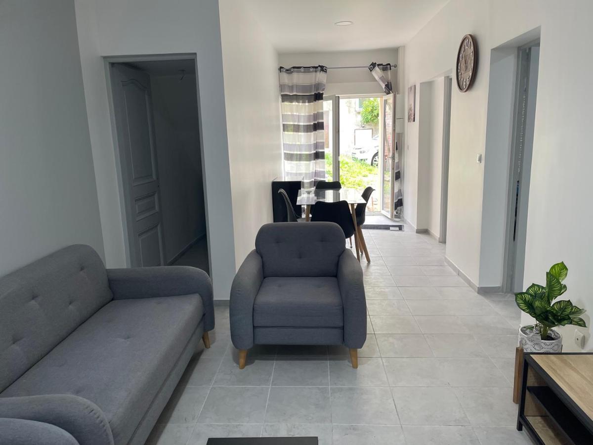 Rdc - Appartement F3 Villiers Le Bel 95 Proche De Paris Roissy Exterior foto